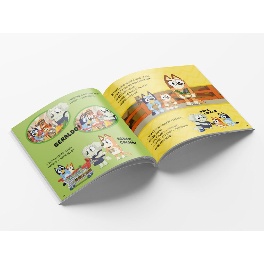 Bluey Livro De História - Hammerbarn