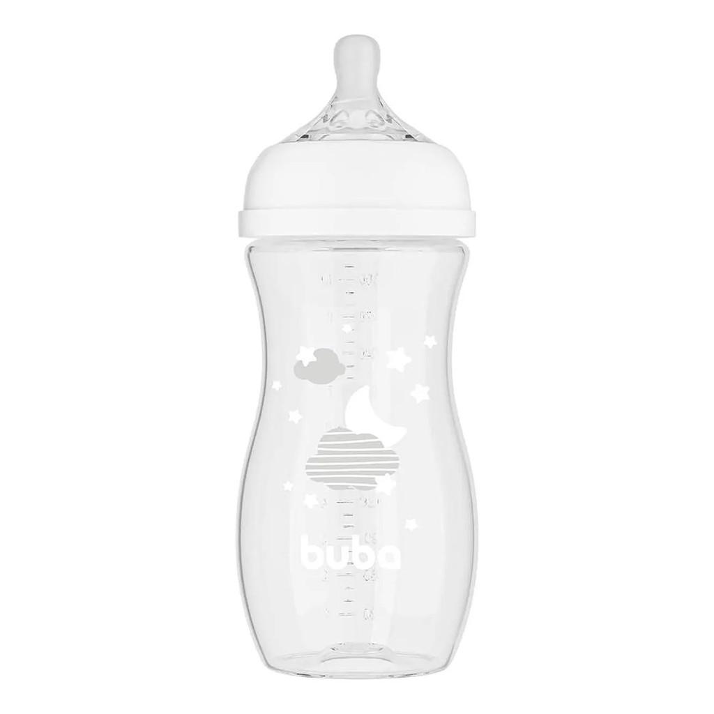 Mamadeira Buba Easy Flow Nuvem Branca 330ml