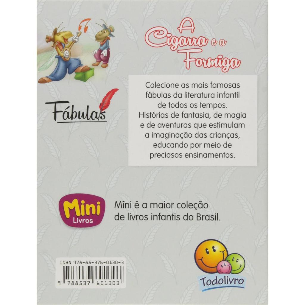 Mini Fábulas A Cigarra E A Formiga