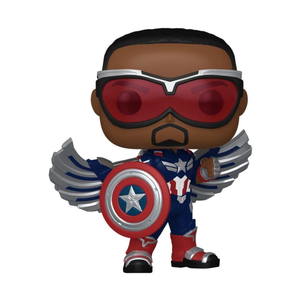 Boneco Funko Pop Capitão América 4 - Capitão América (sam)