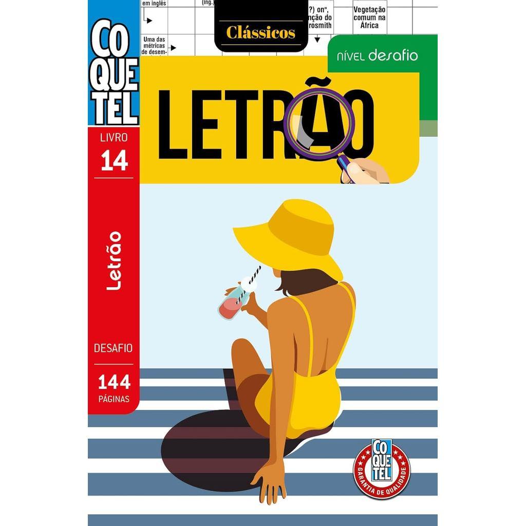 Livro Coquetel Letrão 14 Nível Dificil