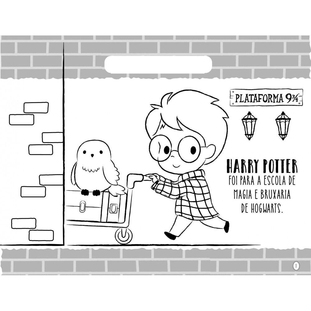 Livro Harry Potter - Cores Fantásticas