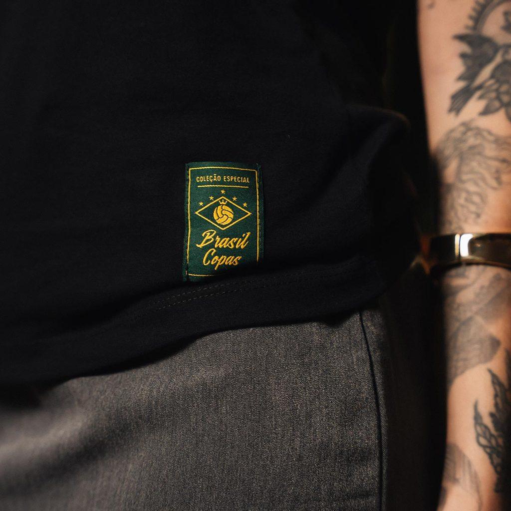 Camisa Brasil Retrô Gold Feminina