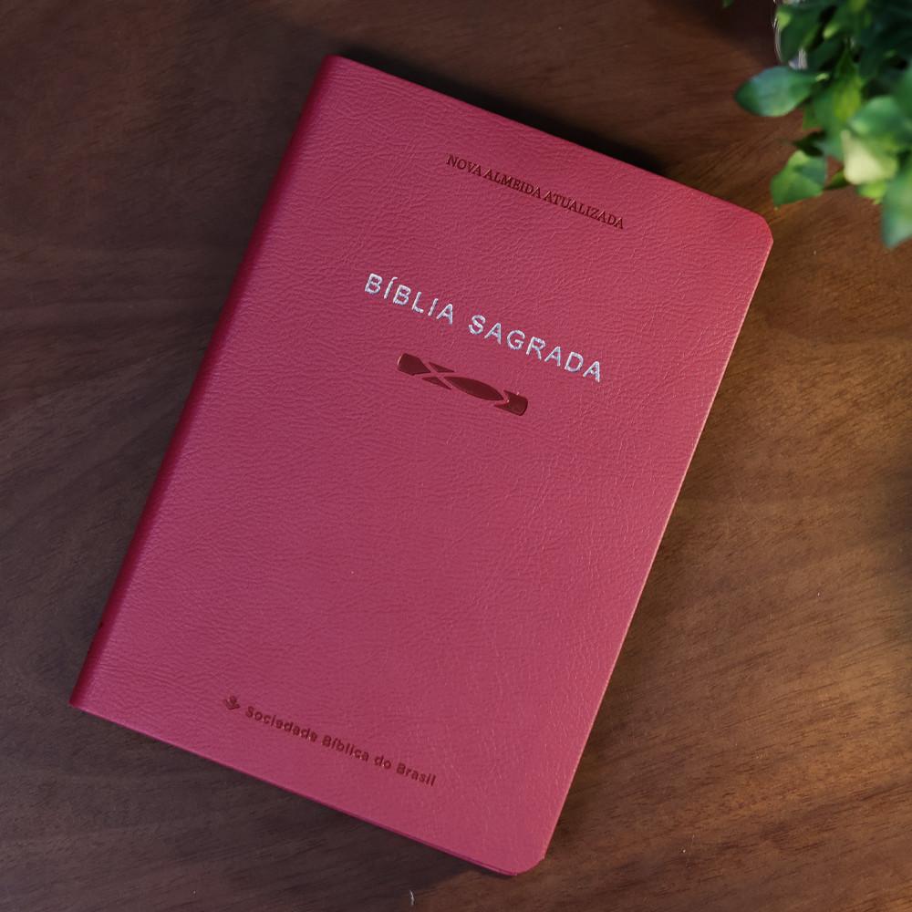 Bíblia Sagrada Slim Naa Pink