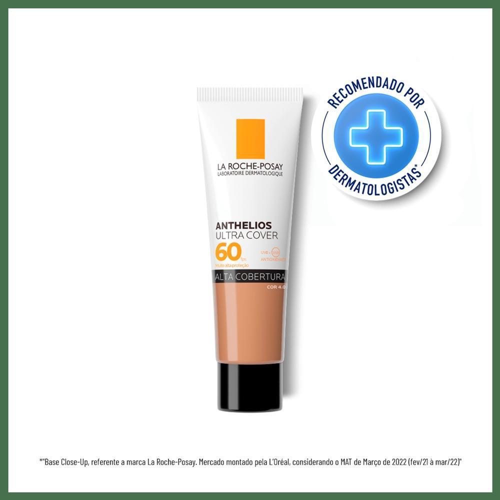 La Roche-posay Anthelios ULTRA Cover Cor 4.0 Fps60 - Protetor Solar Facial Com Cor 30g