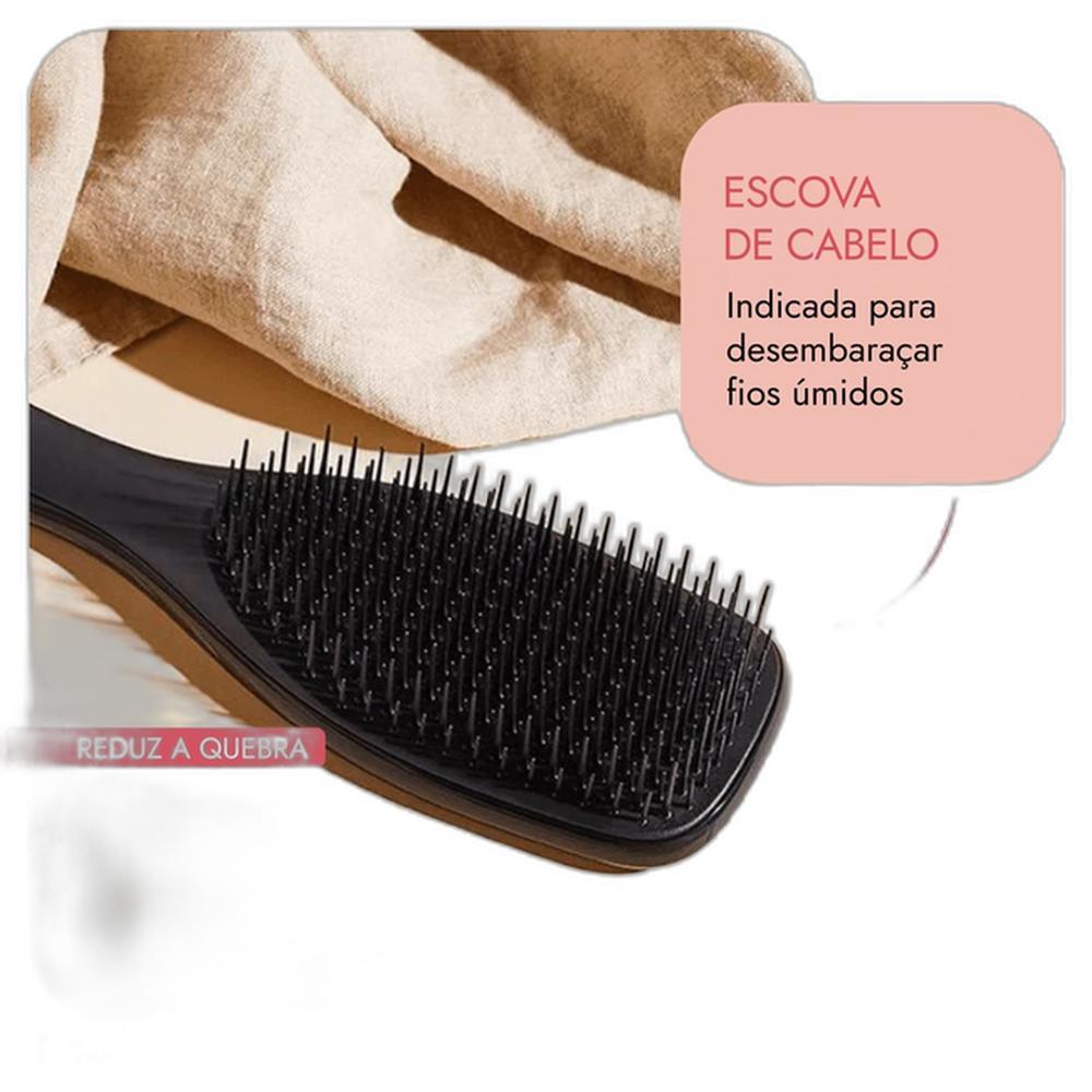 Tangle Teezer The Wet Detangler Black - Escova De Cabelo Blz