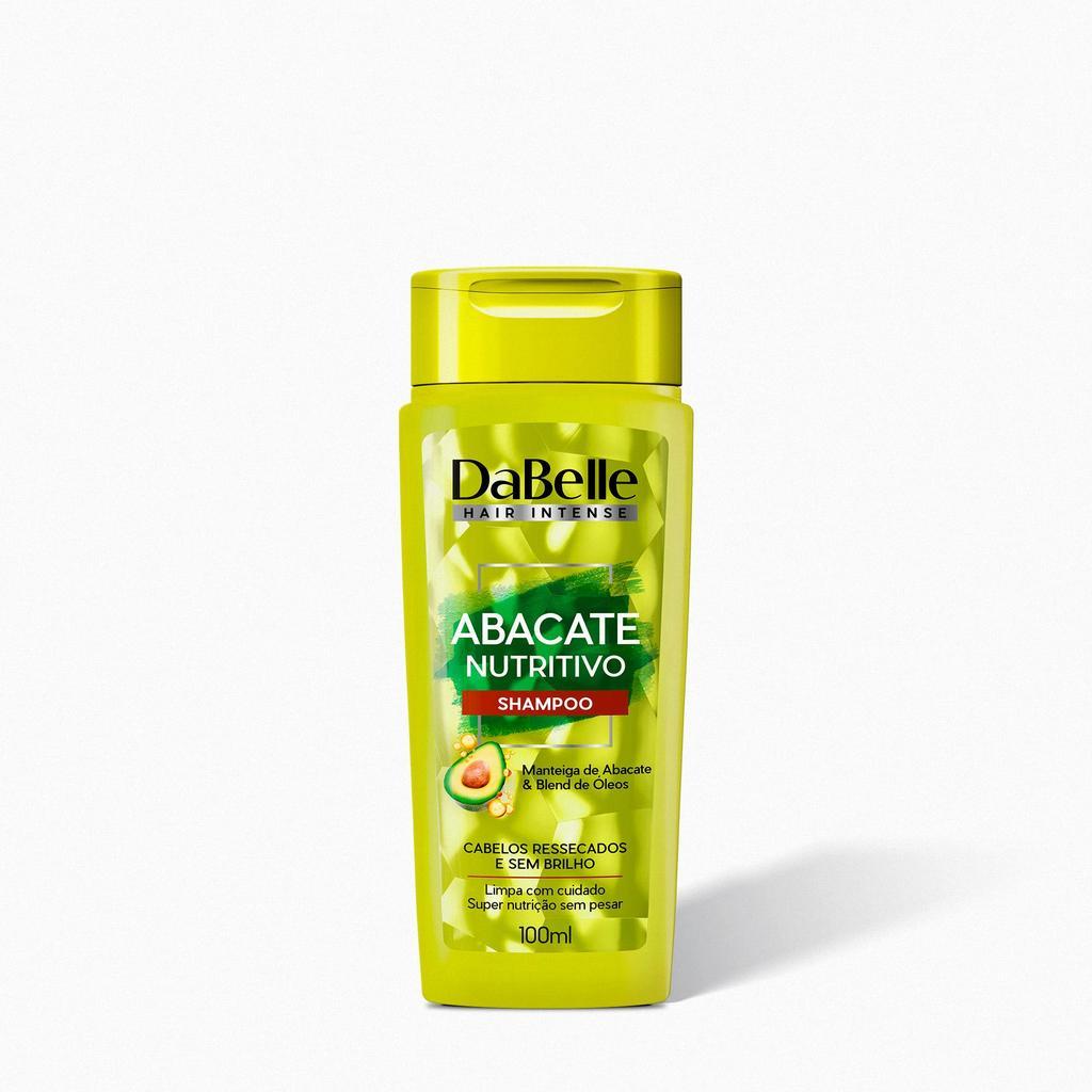 Mini Shampoo Abacate Nutritivo Dabelle Hair 100ml