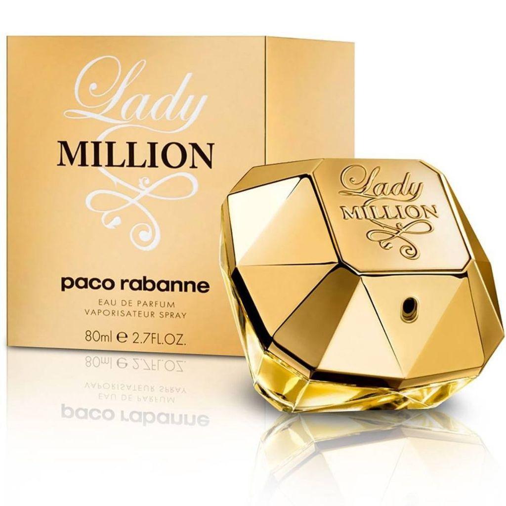 Perfume Lady Million Paco Rabanne Feminino Eau De Parfum - 80 Ml
