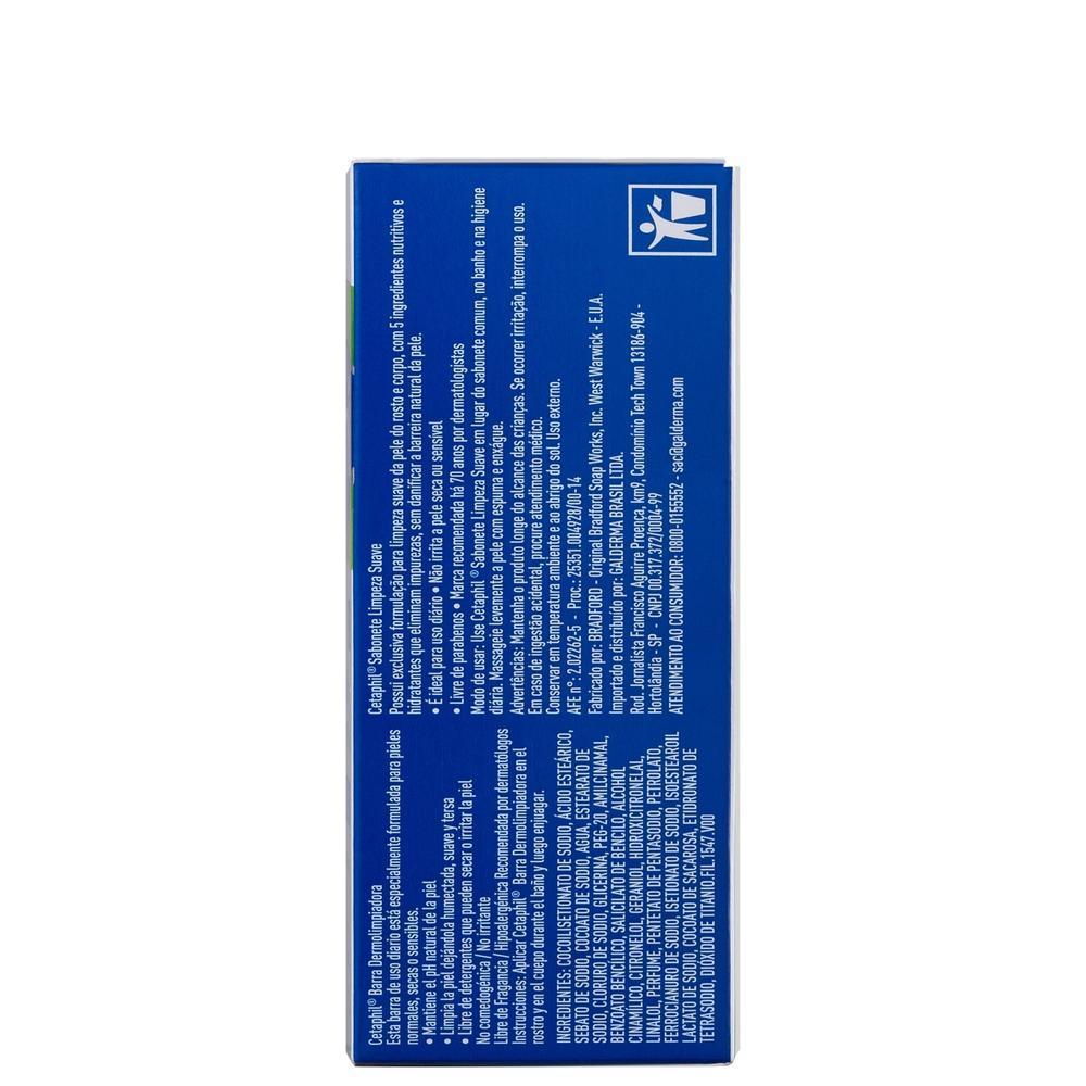 Cetaphil Limpeza Suave - Sabonete Em Barra 127g
