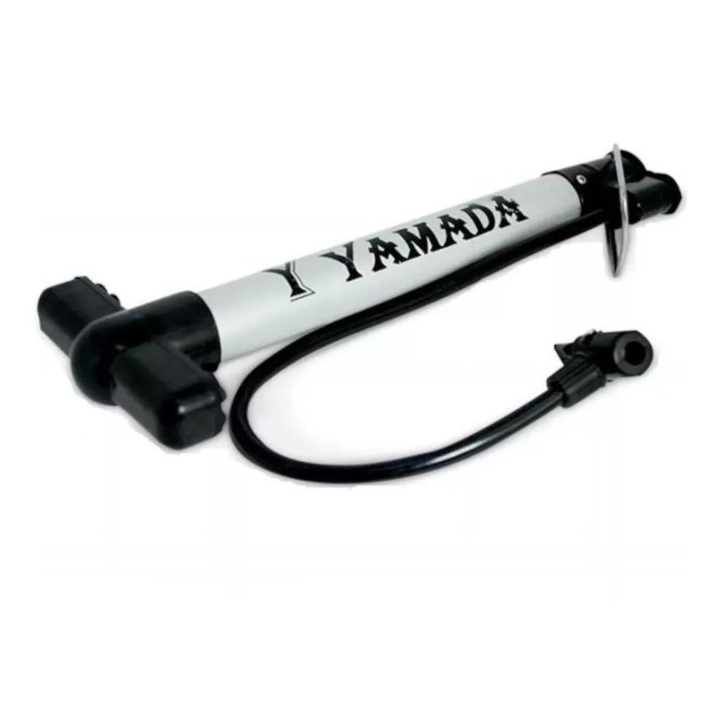 Cadeado Bike Moto 1mt X 12mm + Bomba De Ar Bicicleta Yamada 30cm