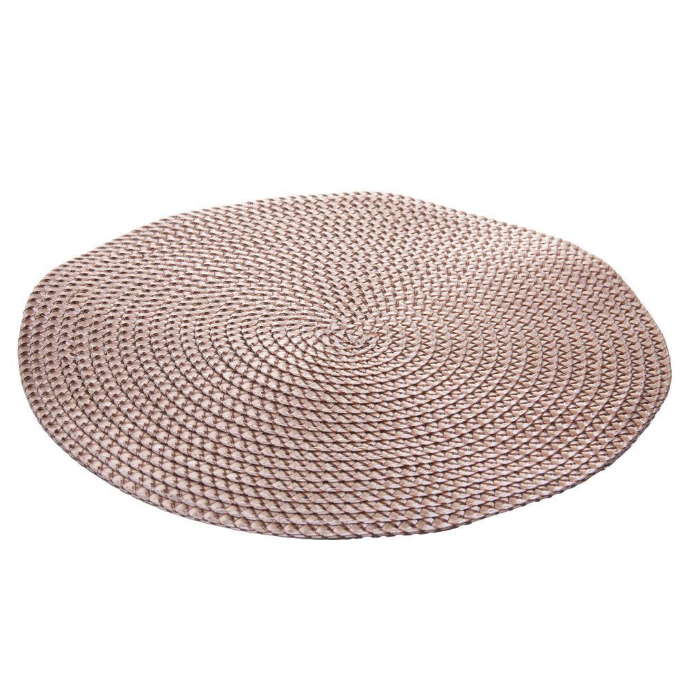 Lugar Americano Fresno Metalizado 38cm Dourado Polipropilen