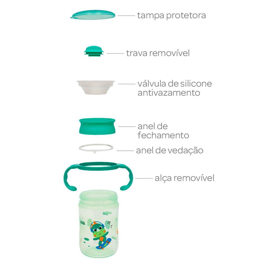 Copo De Treinamento 360 Buba Zoo Dino 300ml
