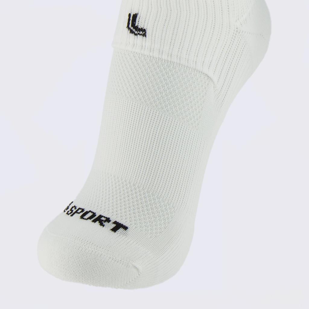 Meia Lupo Cano Baixo Dry Fit Running Feminina Branca
