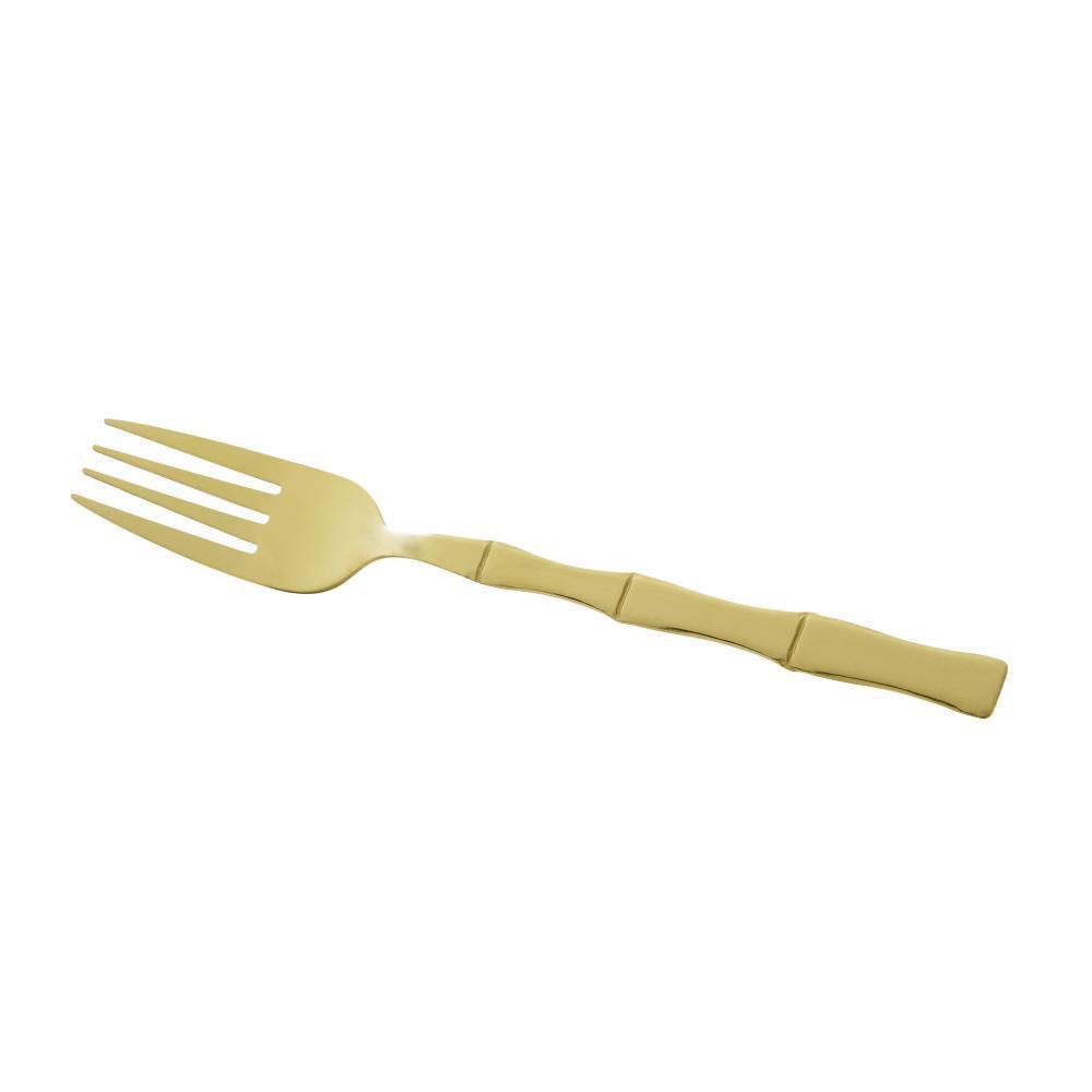 Faqueiro 16 Peças Lyor Bambu Elegant De Aço Inox Champanhe