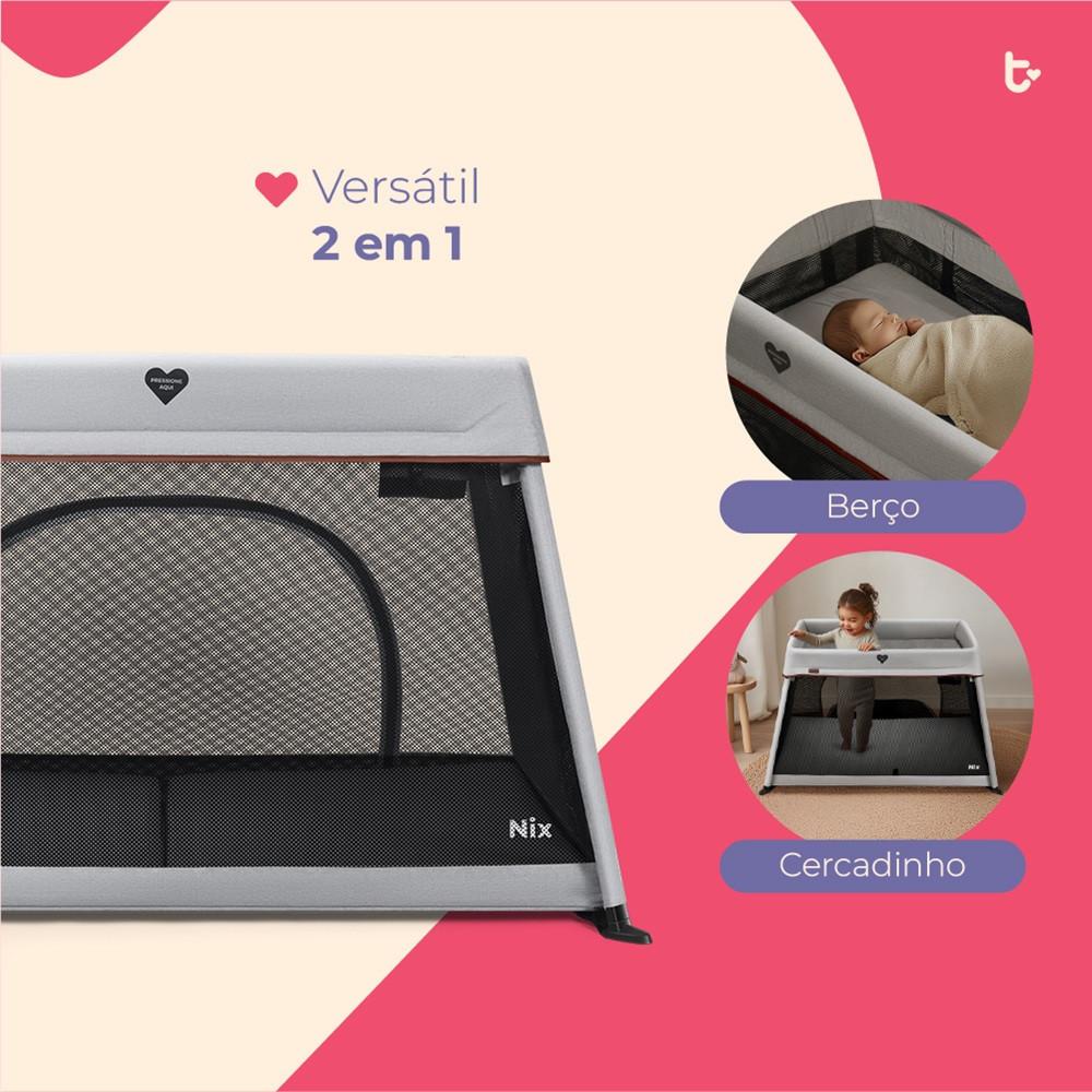 Berço E Cercado Nix 2 Em 1 De 0 A 15kg Litet - Bb691