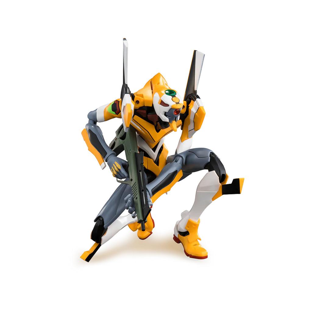Boneco Articulado Montável Blokees Evangelion Action Edition Proto Type 00 Colecionável Model Kit