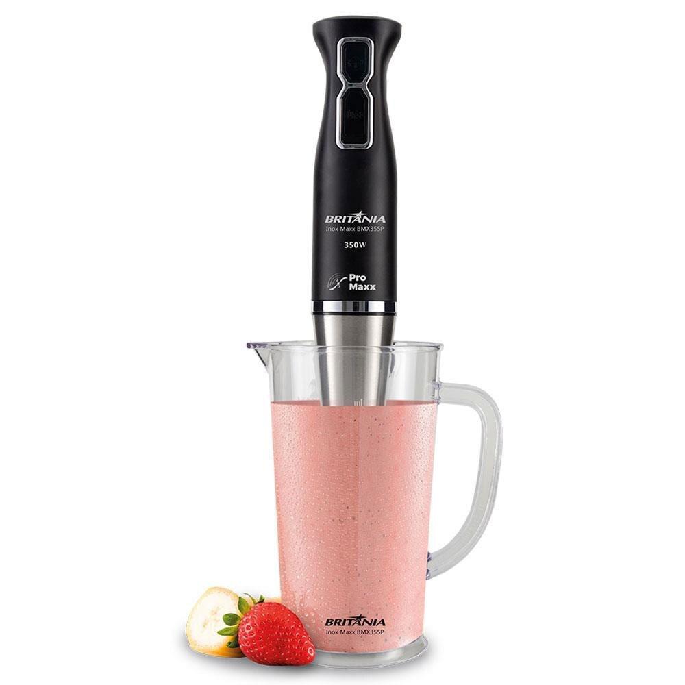 Mixer Bmx355p Com Copo Preto 350W Britânia