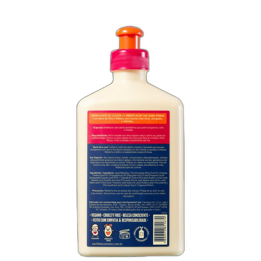 Lola Cosmetics O Umidificador Que Sabia Demais - Umidificador De Cachos 250g