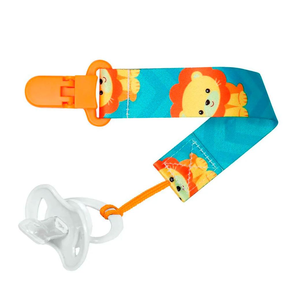 Prendedor De Chupeta Animal Fun Leão 12047 - Buba