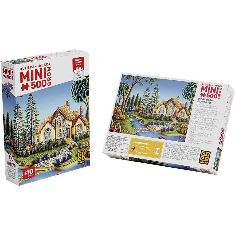 Mini Quebra-cabeça 500 Peças Doces Sonhos