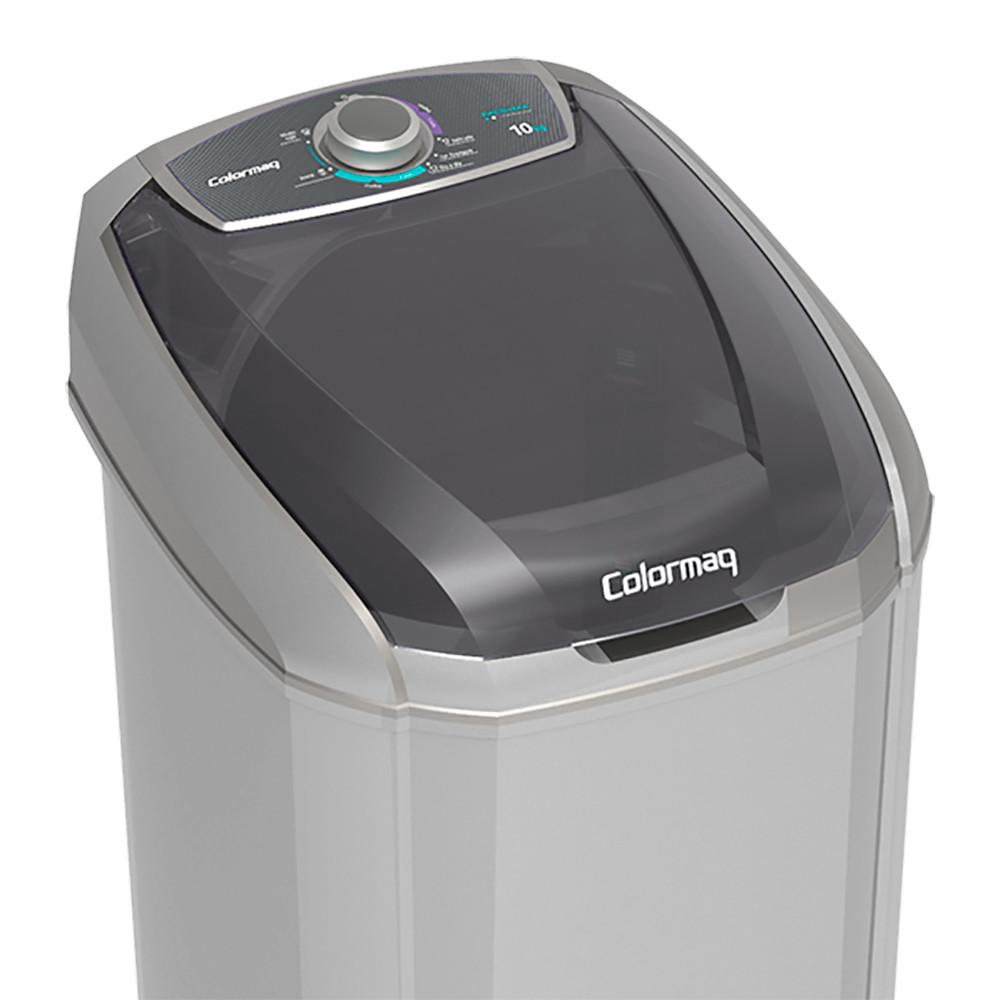 Lavadora De Roupas Colormaq 10kg Semiautomática Prata 110V
