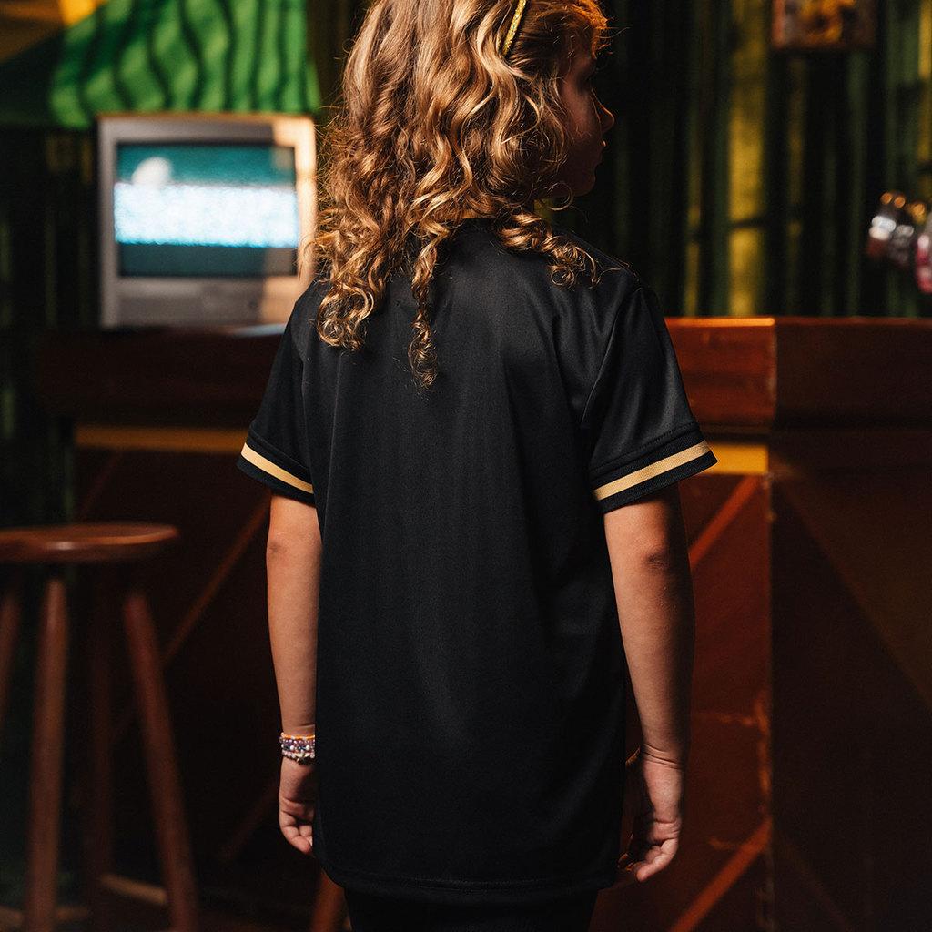Camisa Brasil Urban Dry Preta Infantil Juvenil
