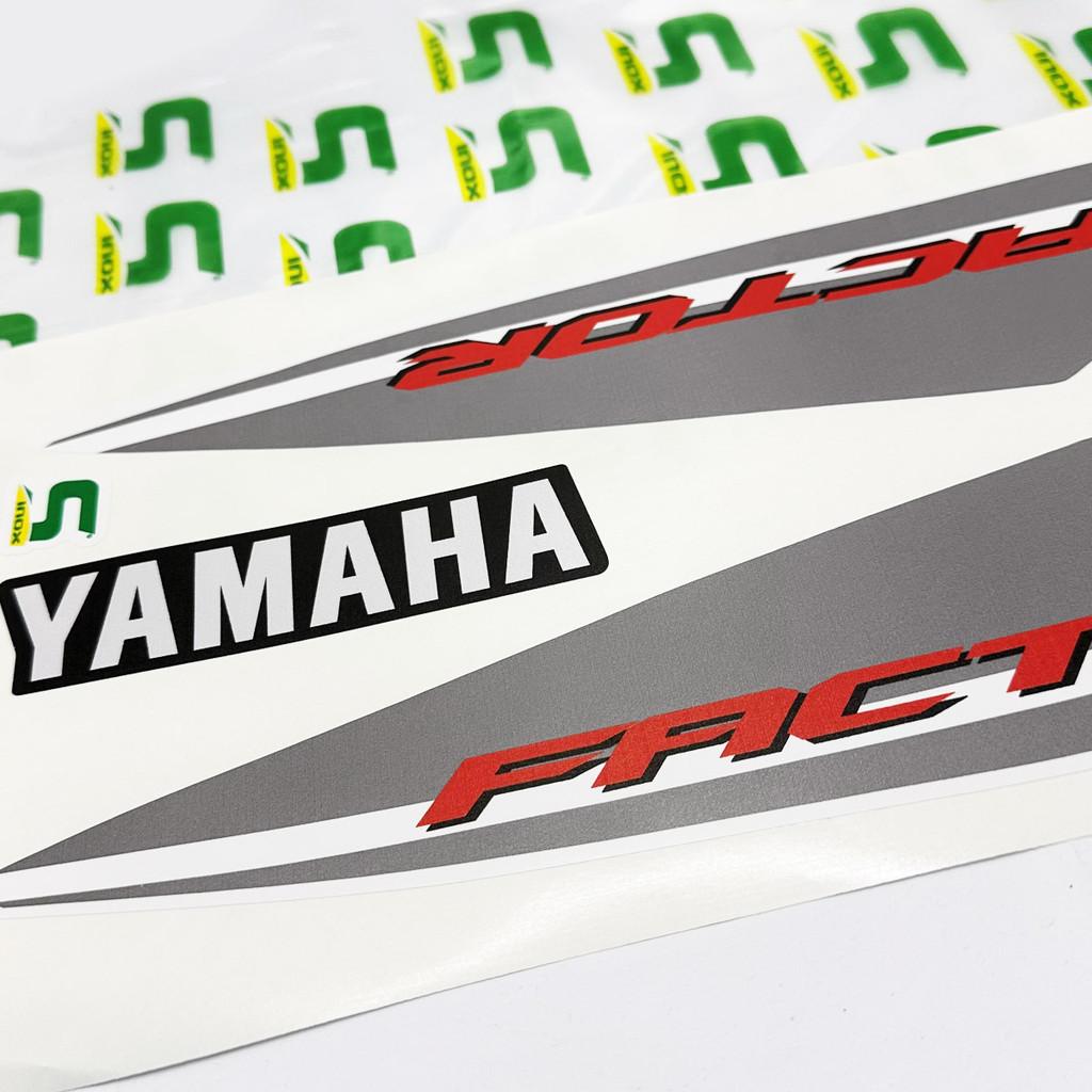 Adesivos Para Yamaha Factor 125 Ybr 2015/2016 K1 Moto Branca