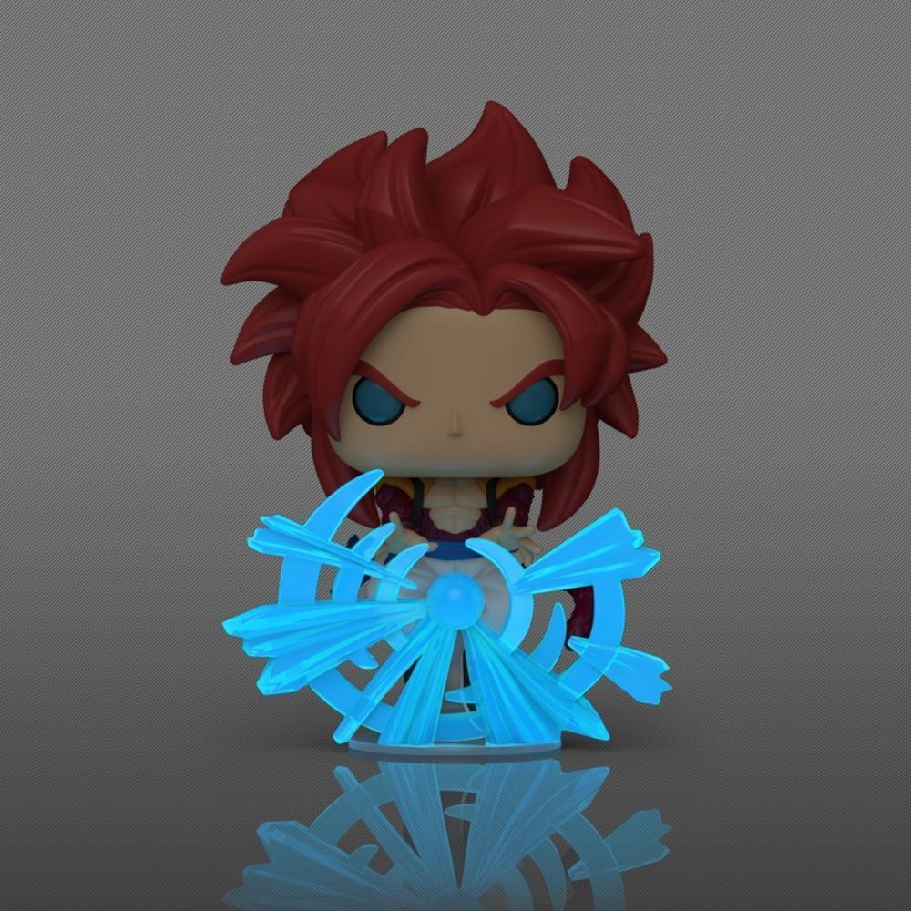 Boneco Funko Pop Dragon Ball Gt Sup Saiyan 4 Gogeta C Chase