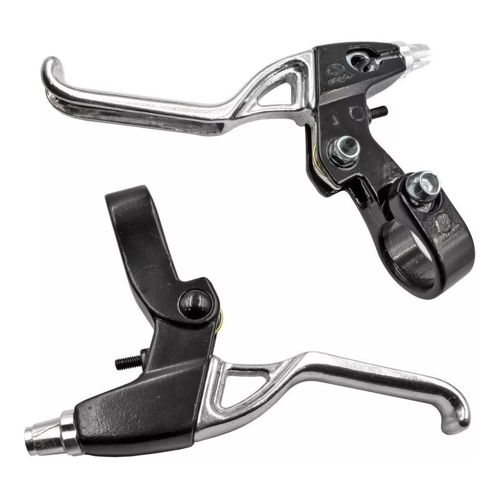 Kit De Freio V-brake Orbital Aluminio C/Maçaneta Tipo Logan