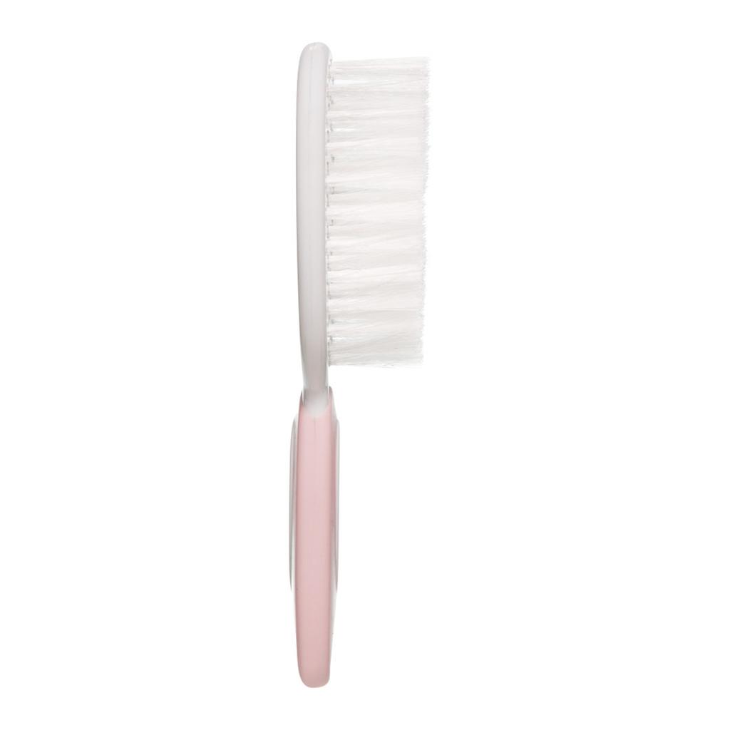 Escova E Pente Cerdas Macias Rosa Buba