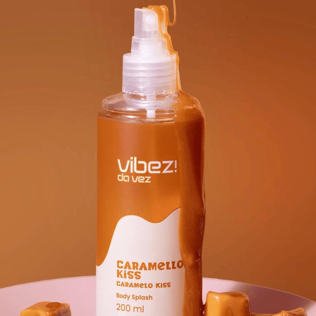 Body Splash Caramello Kiss Vibez Da Vez Hinode 200ml