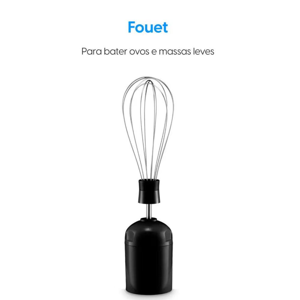 Mixer Turbo Chef 3 Em 1 Preto 200W Copo 700ml Elgin