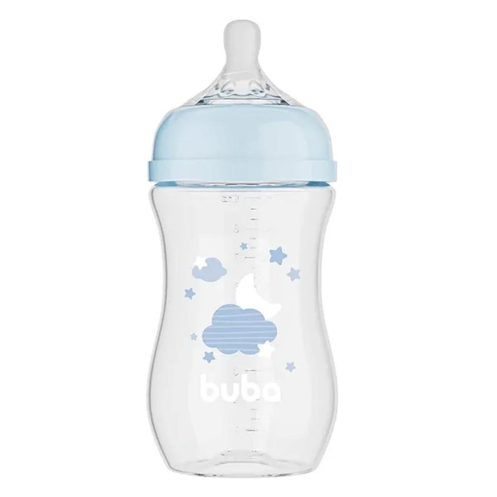 Mamadeira Buba Easy Flow Nuvem Azul 270ml