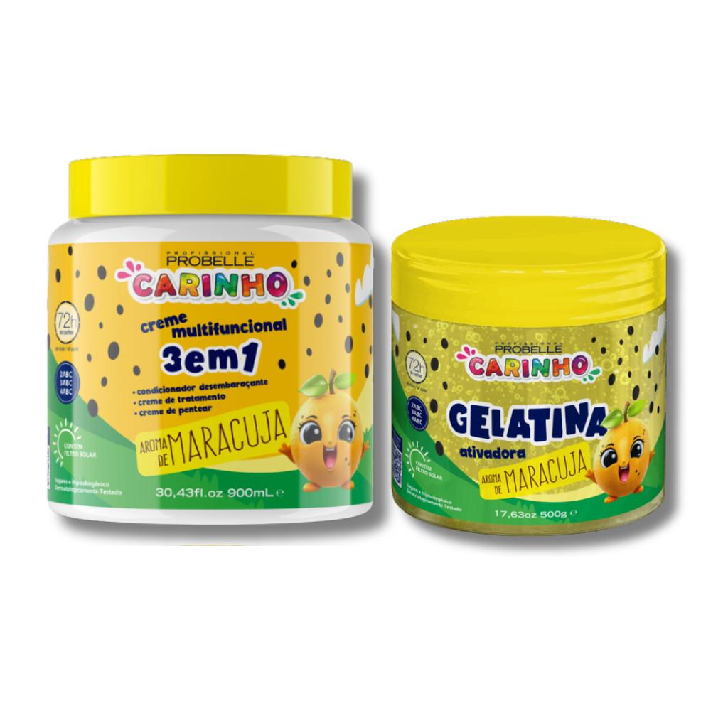 Kit Gelatina + Creme 3 Em 1 Infantil - Probelle