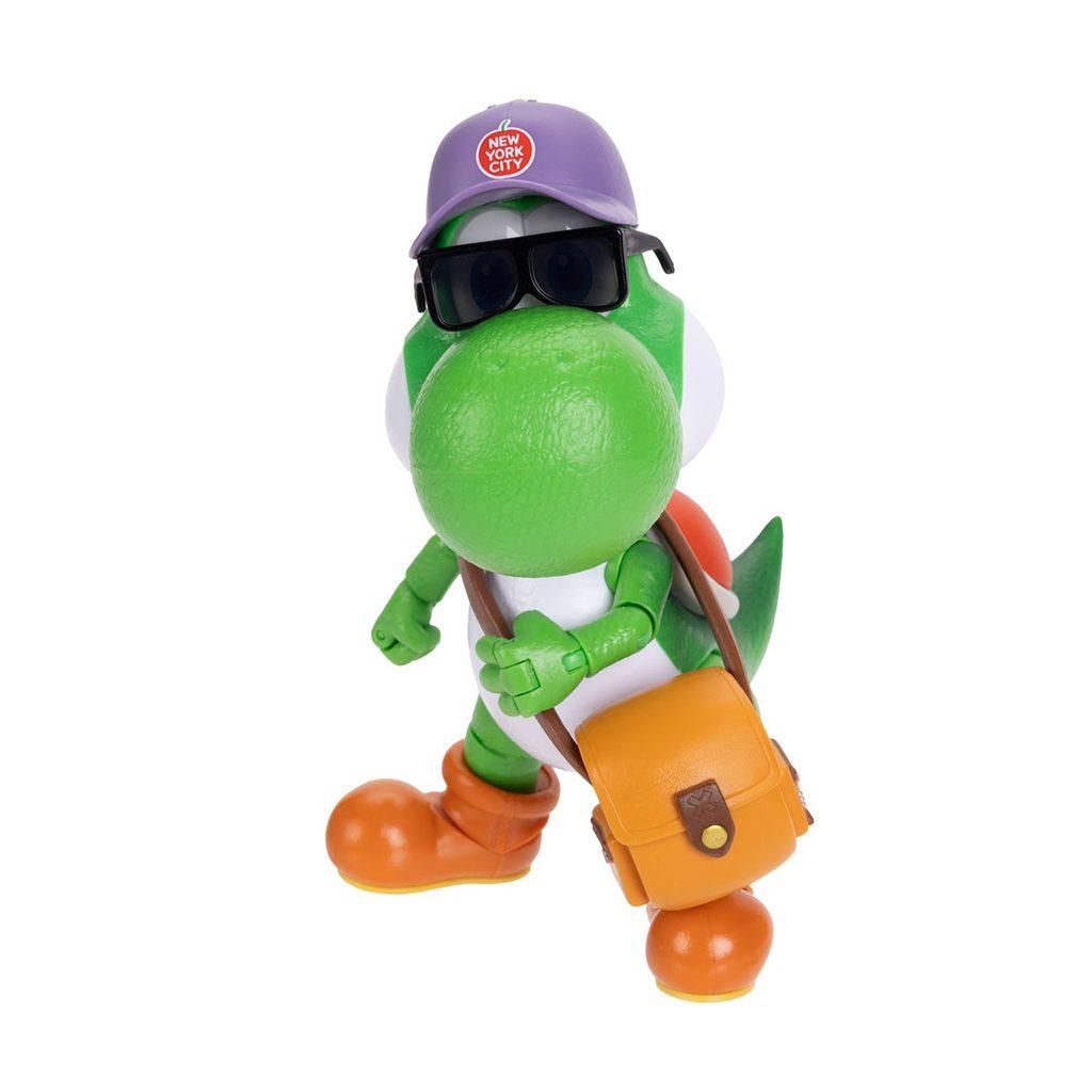 Boneco Articulado Yoshi 12cm Acessórios - Super Mario Filme