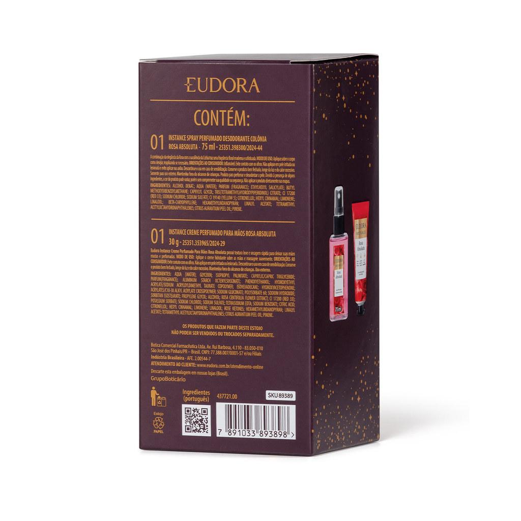 Kit Eudora Instance Rosa Absoluta (2 Produtos)