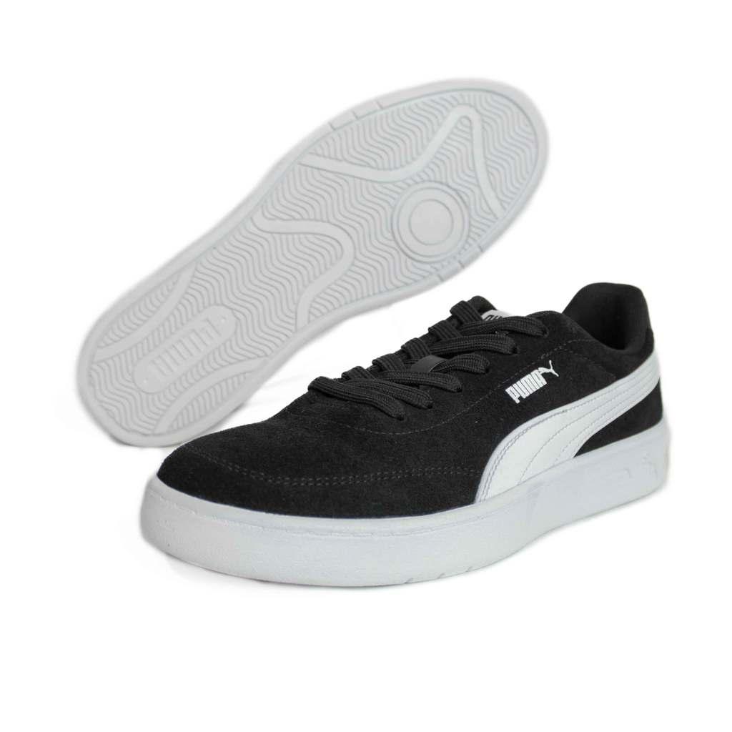 Tênis Puma Court Classic Clean Bdp Masculino Casual Urbano Confortável Dia A Dia Original