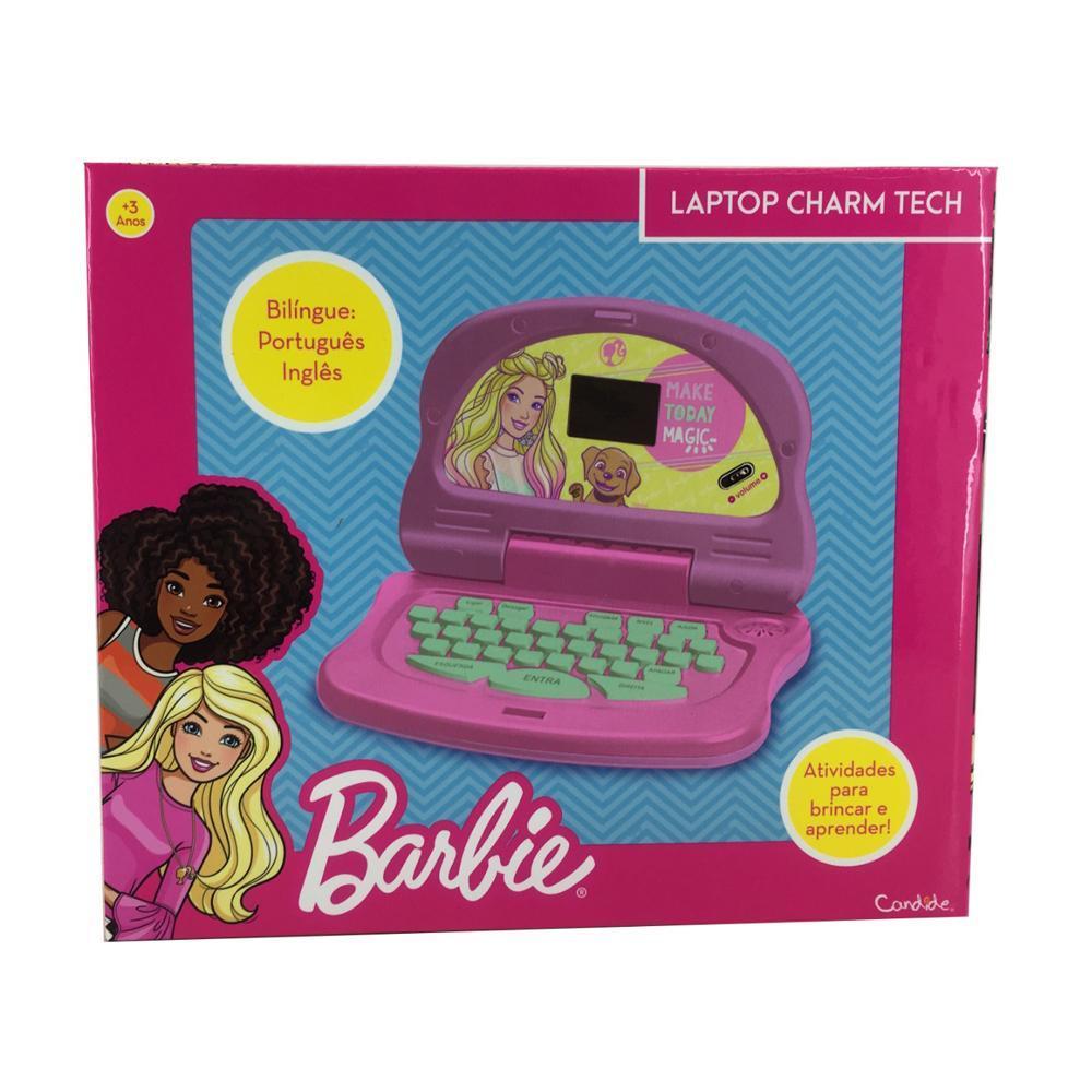 Laptop Charm Tech Barbie - Bilingue