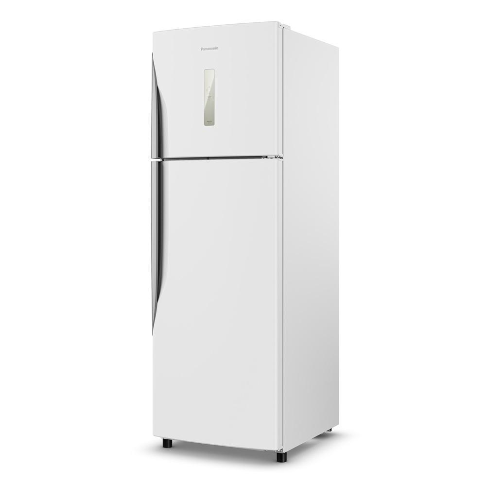 Geladeira Panasonic 391L Duplex Frost Free Antibactéria Ag Branca Nr-bt41pd2wb 220V