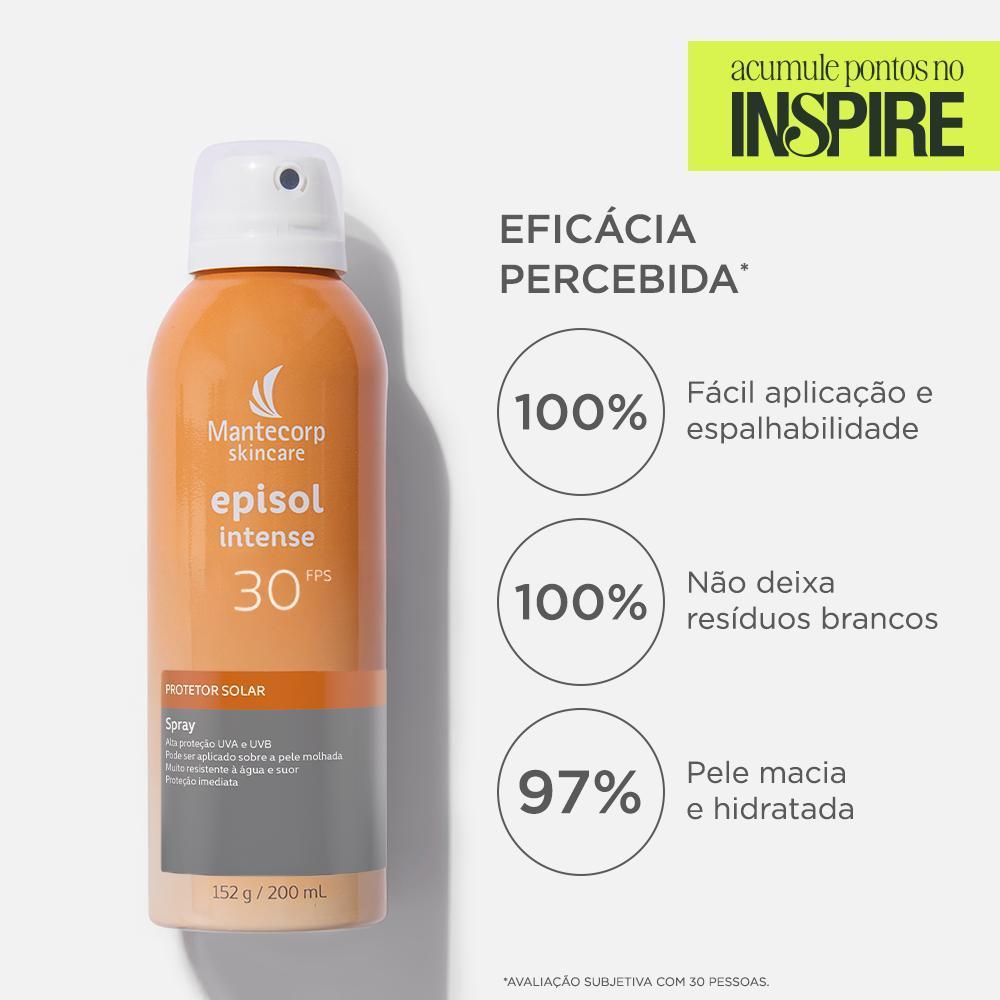 Protetor Solar Episol Intense Spray FPS 30 200ml