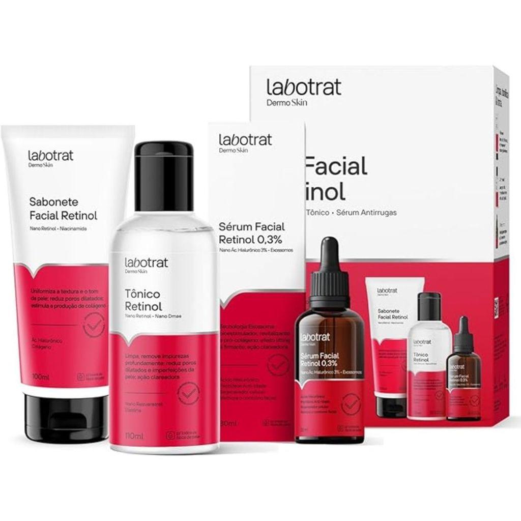 Kit Facial Retinol Dermo Skin C/3 Itens