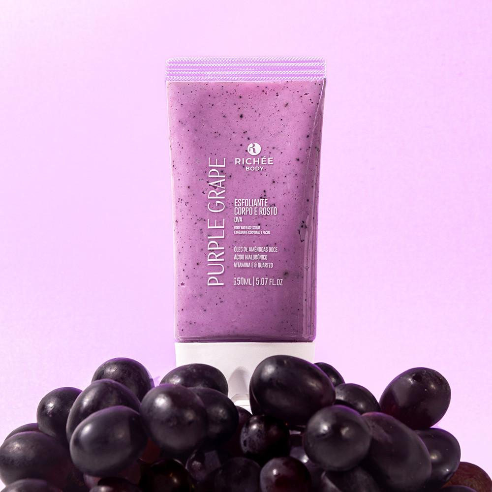 Esfoliante Corpo E Rosto Uva 150g - Richée Body