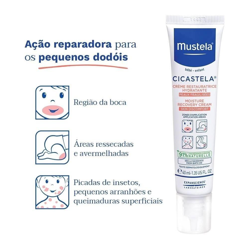 Creme Reparador Mustela Cicastela 40ml