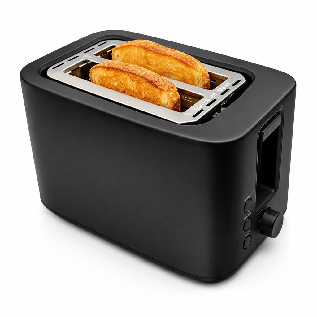 Torradeira Elétrica De Pão 750W 2 Fatias 6 Níveis - 110v
