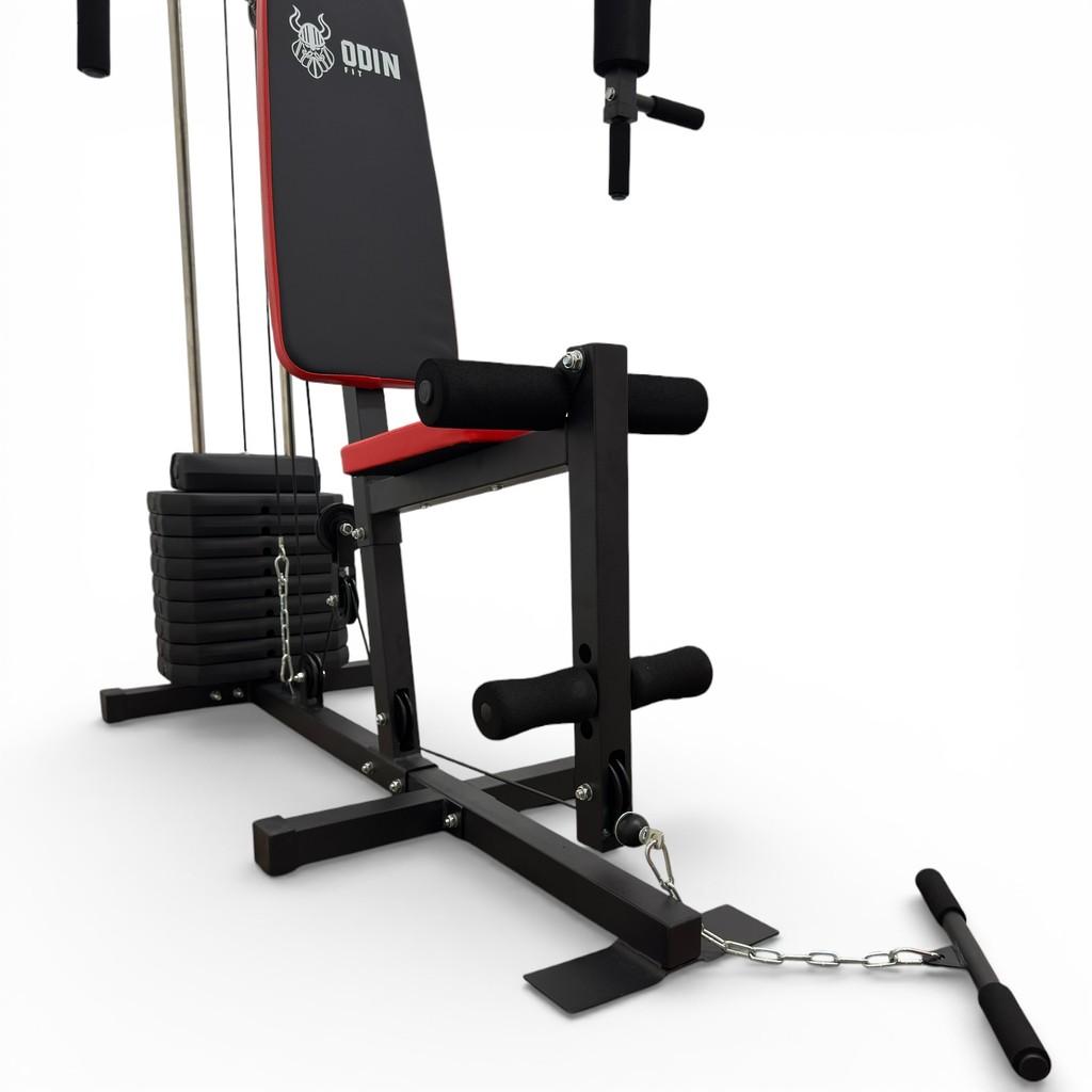 Estação De Musculação 45kg Aparelho Ginástica Odin Fit