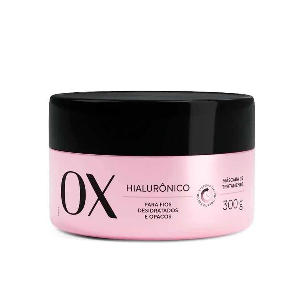 Kit Ox Shampoo 200ml E Condicionador Hialurônico 170ml Mais Máscara Ox Hialurônico 300g
