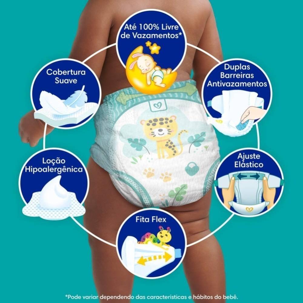 Fralda Pampers Confsec Bag Xxg 56 Unidades