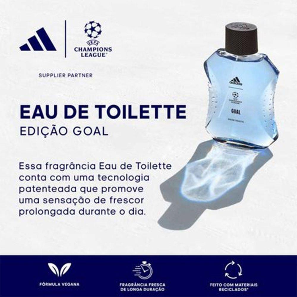 Perfume Masculino Eau De Toilette Adidas Uefa 11 Goal - 50ml
