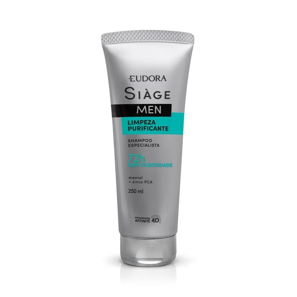 Eudora Siàge Men Limpeza Purificante Shampoo 250ml