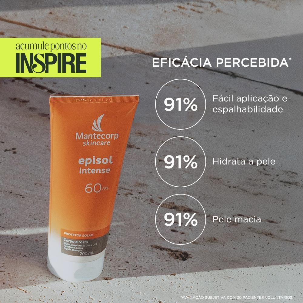 Protetor Solar Episol Intense Fps60 200ml